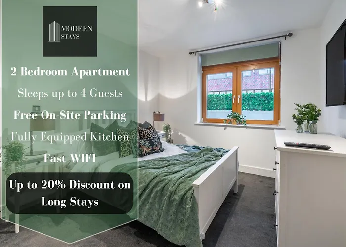 Mailbox 2 Bed Apartment Birmingham City Centre - Free Parking