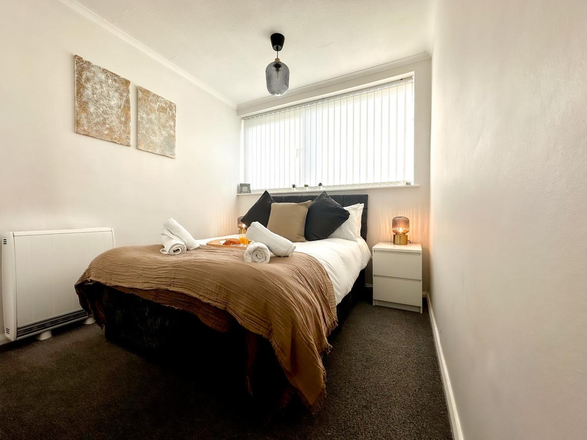 Apartment Contemporary And Cosy Apartment- Free Parking & Wi-fi