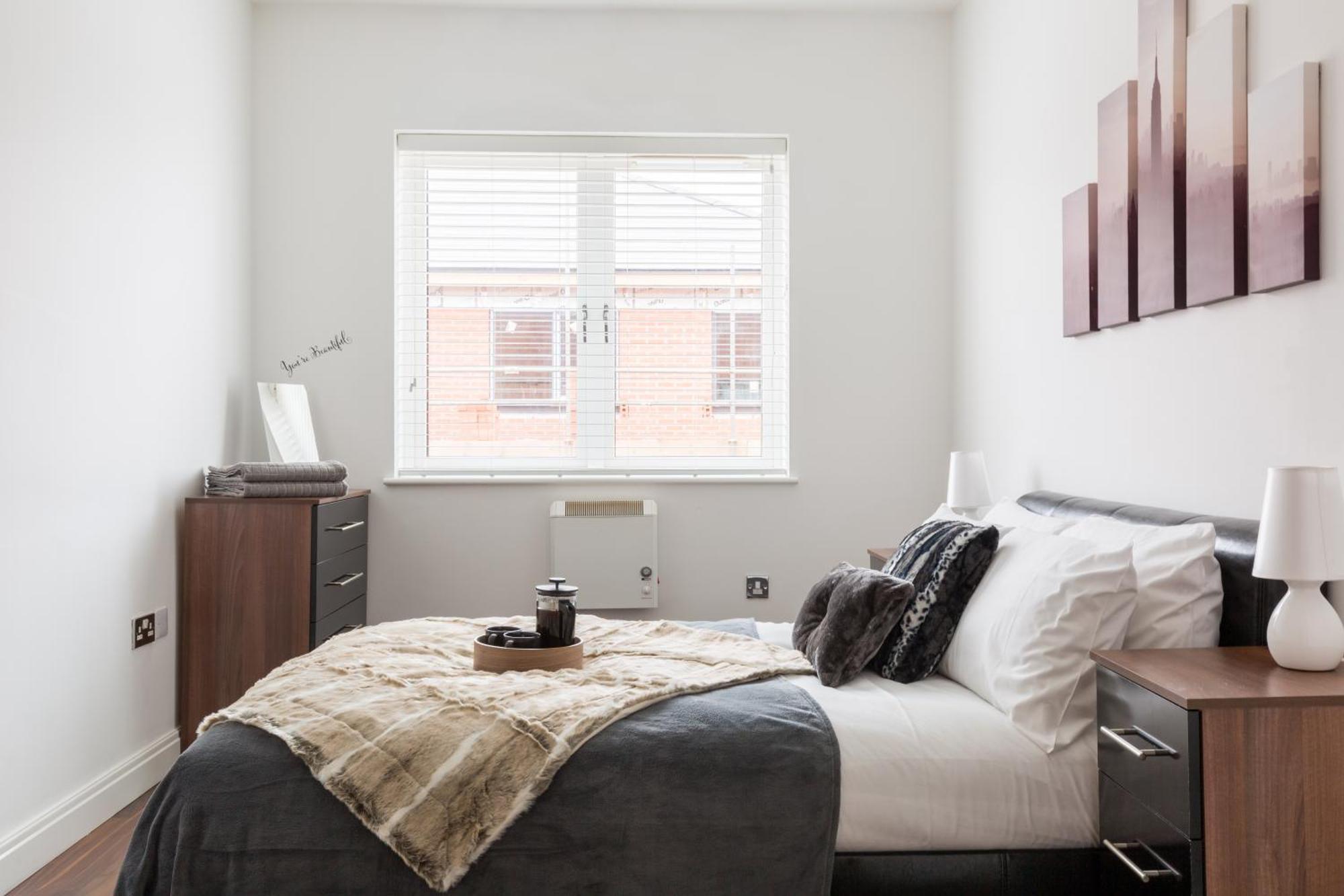 24-7 Secured City Centre Apartments With Free Underground Parking And Wifi * Birmingham