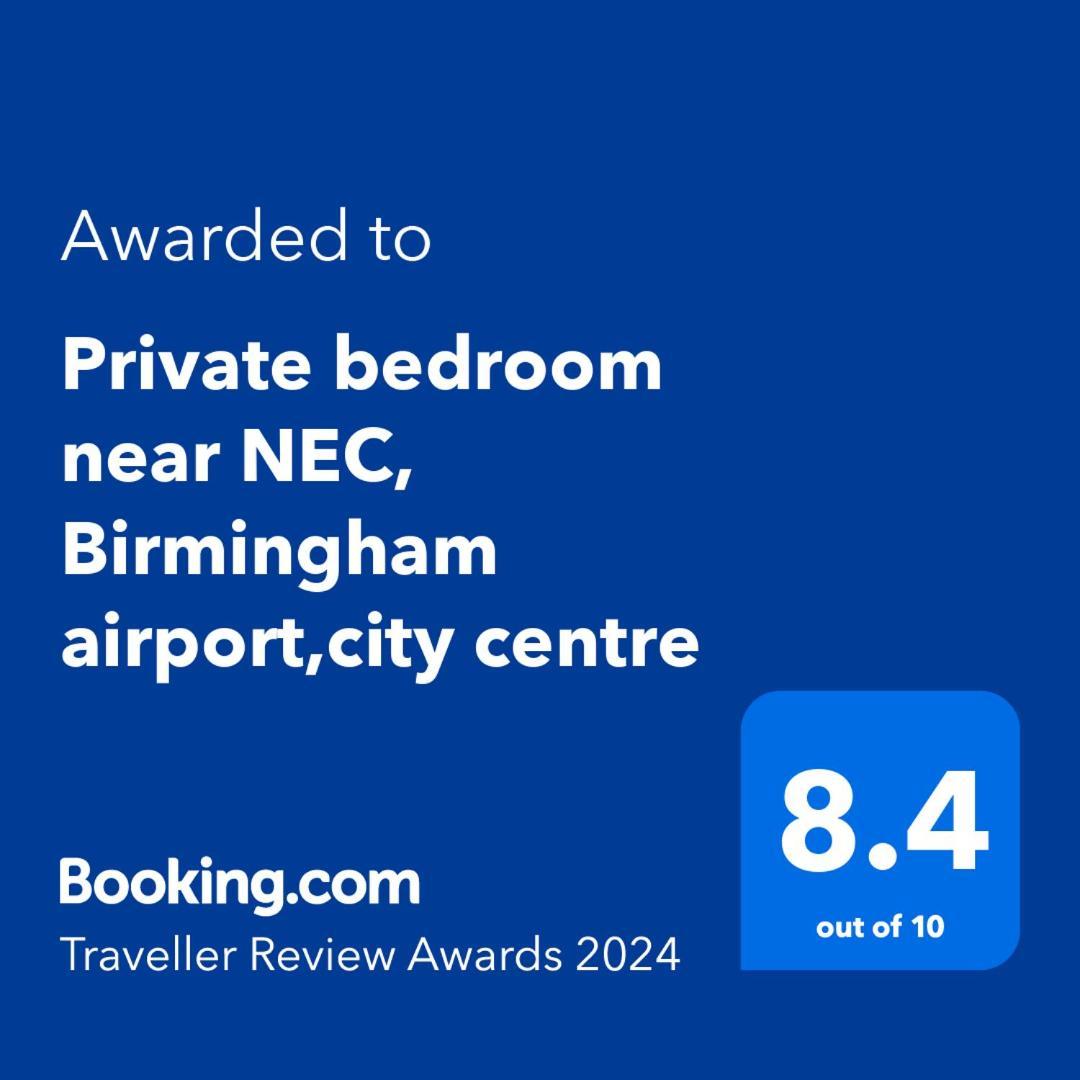 Double Size Bedroom Near Nec, Airport,city Centre *