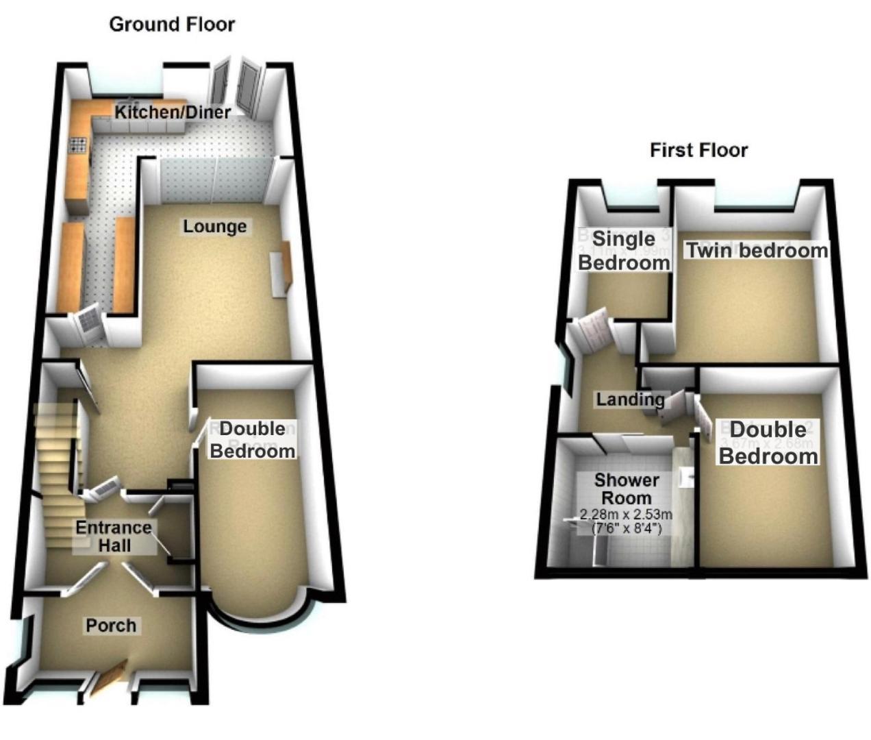 Stunning 4-bed House In