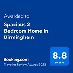 Spacious 2 Bedroom Home In Birmingham