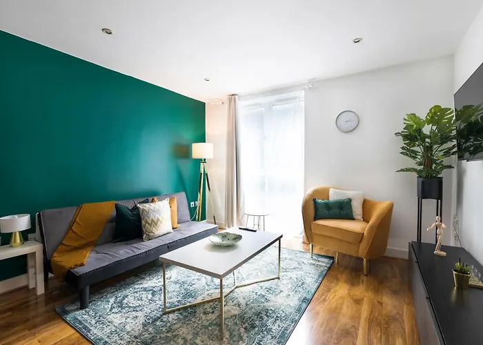 1 Bed Apartment 1 Min Walk To Broad St Very Central!