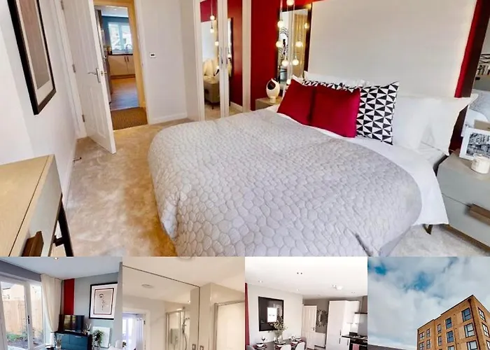 Luxury Business Apartment With Patio By Ah! Living - Birmingham City Centre
