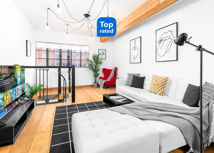 Haus Lofts - Luxury New York Loft Style Apartment - Parking - City Centre - Wifi - Netflix