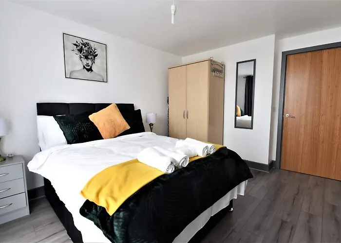 Stunning, 1-Bedroom Cosy Apartment In The Centre Of Birmingham