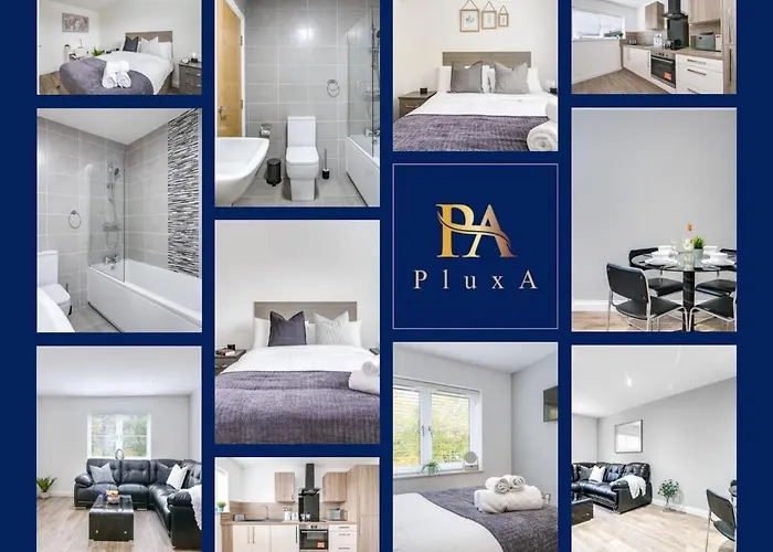 Fully Private Apartment & Free Parking - Pluxa Silken Grey