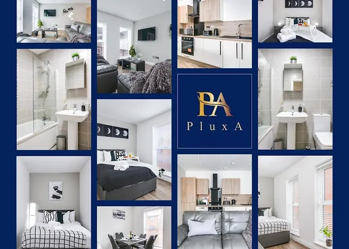 Pluxa Moonlight - City Hub Serviced Apt, Free Parking ,Prime Location