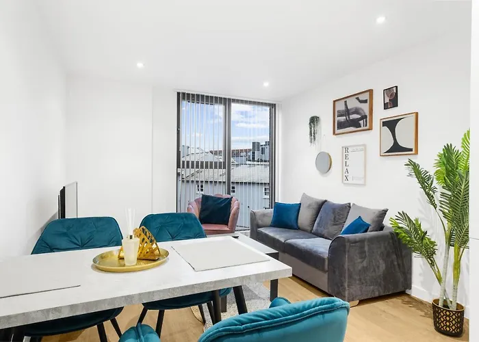 Exoticstay Apartments • New Build • Stylish 1-Bedroom Apartment In The City Centre • Wifi & Netflix • Self Check-In