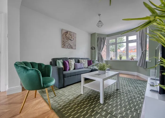 Team Accomodation 4 Bedroom Free Parking Wifi Moseley Birmingham Near City Centre Nec Bhx