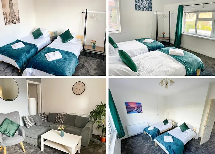 Perfect For Contractors & Families! 7 Beds Free Parking