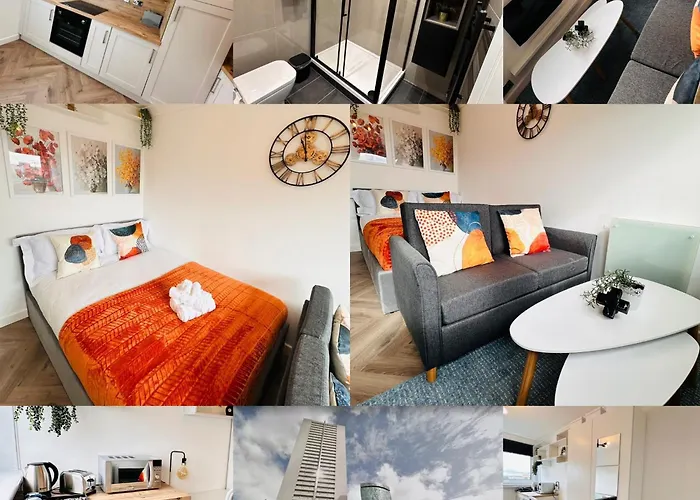R2 - Private Room In Modern Shared Apartment, Each With Kitchenette, Central Birmingham