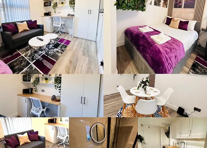 R3 - Newly Renovated Luxury Private En-Suite Room In Harborne Park Road - Birmingham