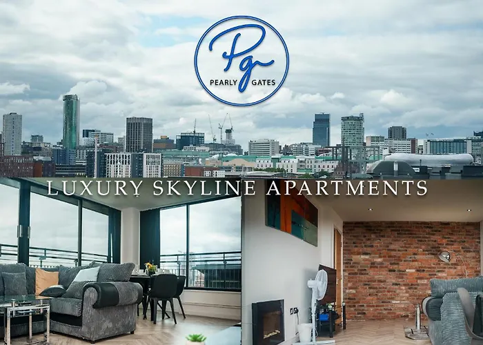 Penthouse - Amazing City Skyline Views - Free Parking - Balcony - Utilita Arena - New St Station - Bullring Shopping