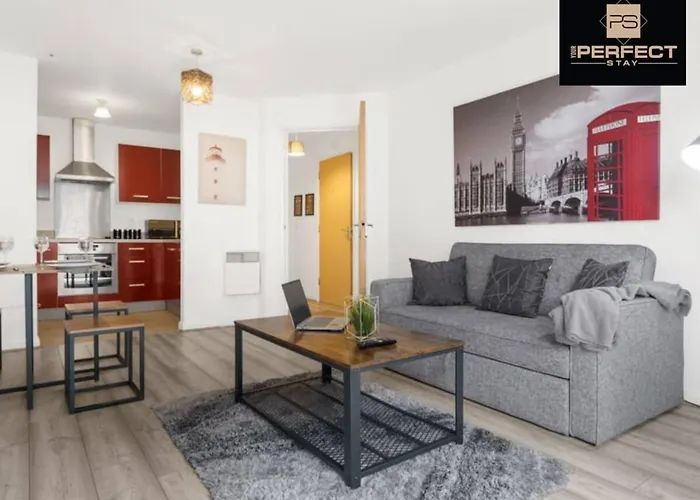 Atlantis 1Bdr City Centre By Your Perfect Stay Short Lets Birmingham With Netflix & Free Parking