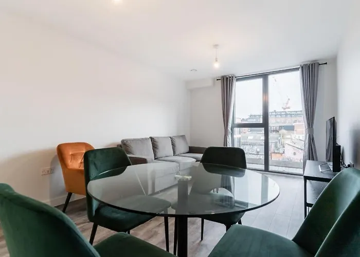Contemporary 1 Bed Apartment Central Birmingham