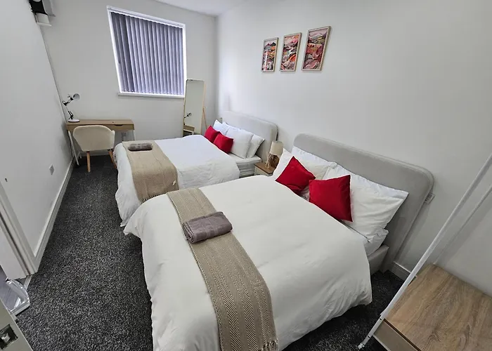 Stylish 1 Bed Apartment In Newly Refurbished Building W/ Parking & Wi-Fi