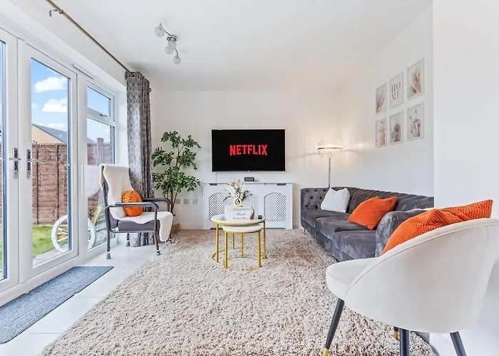 Luxury Modern House - 8 Mins To Nec, Airport
