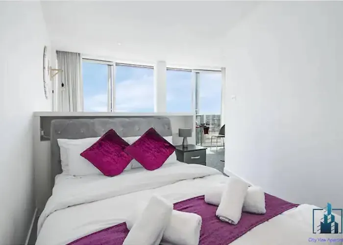 Rotunda Highrise Luxury Studio Apt Bullring Birmingham City Centre Great Views