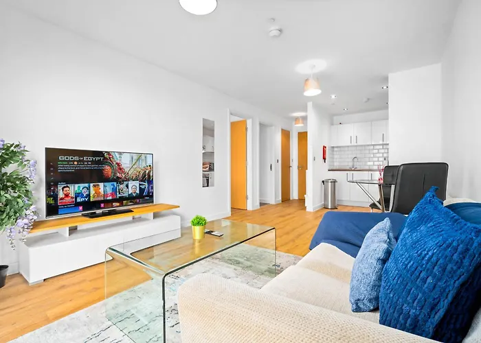 Birmingham City Centre Apartment - Luxury Apartment - Secure Parking - Jq 404H