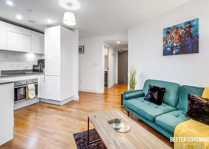 City Centre Apartment, Perfect For Business In Birmingham