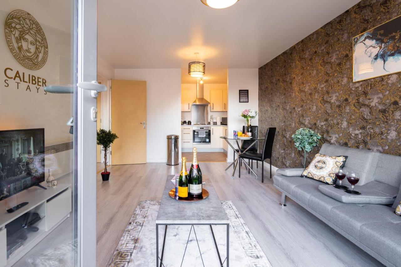 Caliber Stays Bliss - Medusa - 2-bed Retreat - Attractions, Sleeps 4, Free Netflix, Nearby Parking & Close Proximity - Bullring, Grand Central, The Cube - 5 Minutes Walk Apartment Birmingham