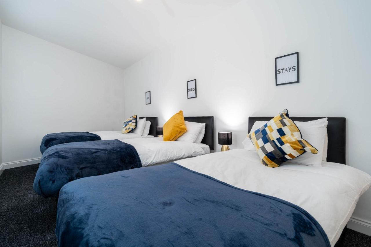 Apartment Three Bedroom Apartment- One Choice Stays Serviced Accommodation- Jewellery Quarter Birmingham