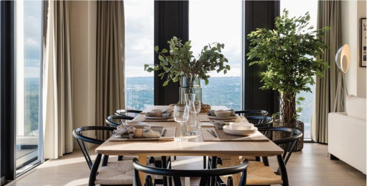 The Mercian - 3bdr Luxury Penthouse -24 Hr Gym - Private Terrace * Birmingham