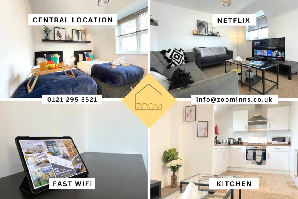 Cosy 2br Retreat, Near Uni & Qe Hospital, Parking Apartment Birmingham