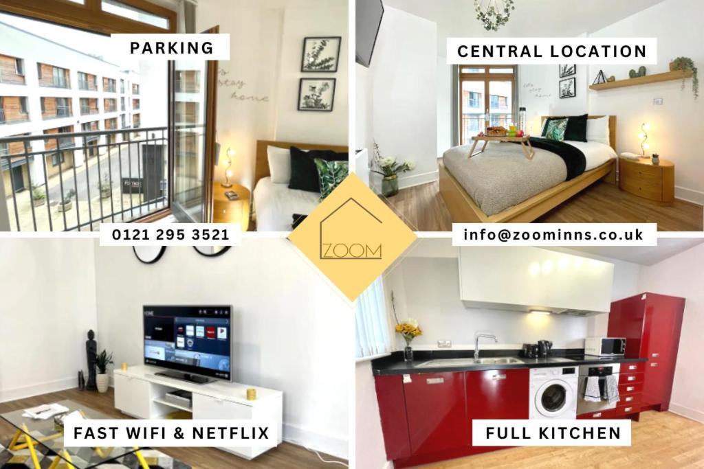 Apartment Cosy Hideaway - Views With Free Parking & Netflix Birmingham