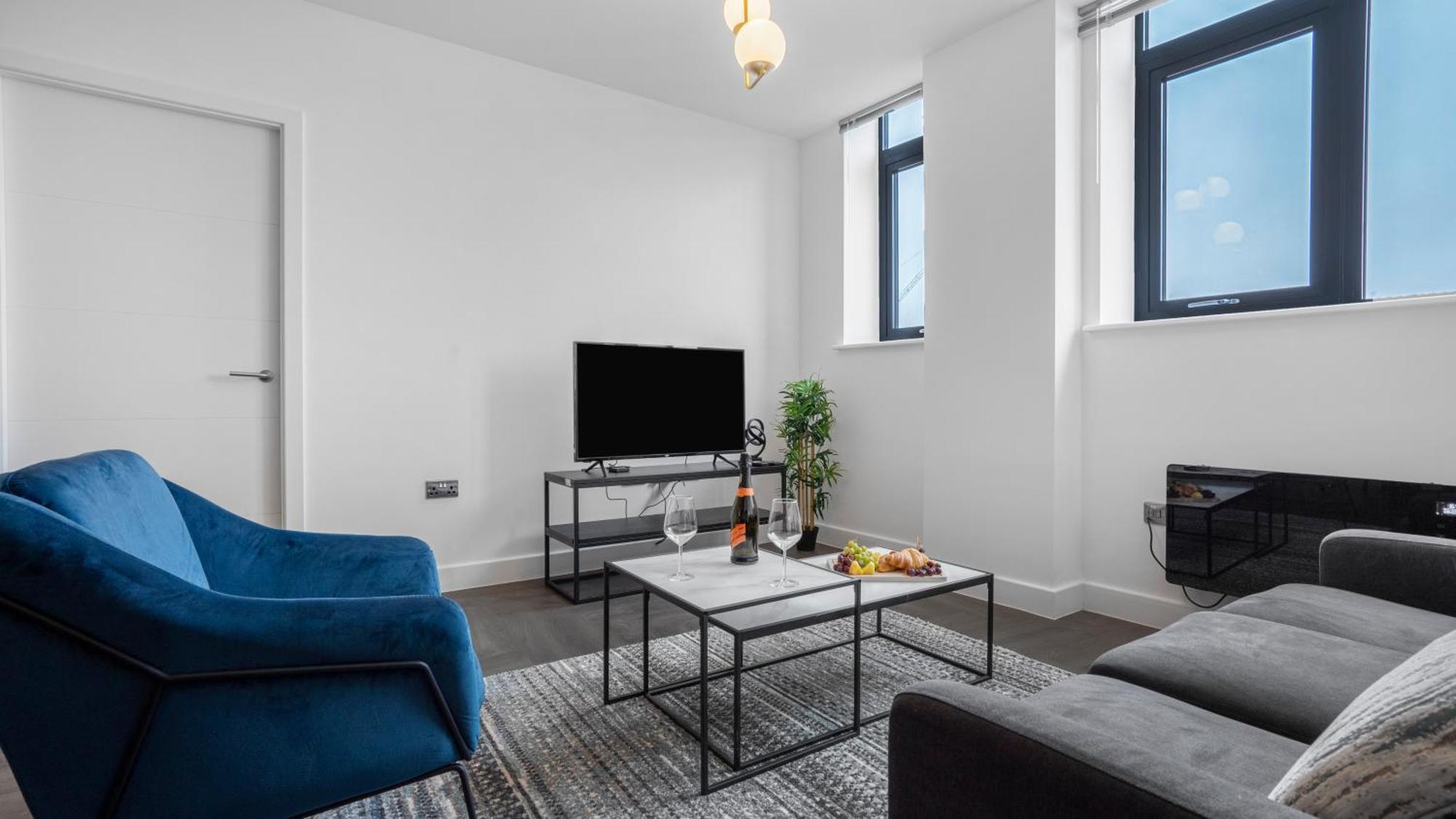 Priority - Modern 2 Bedroom In Centre - Perfect For Family, Business And Leisure By Estate Experts Apartment *