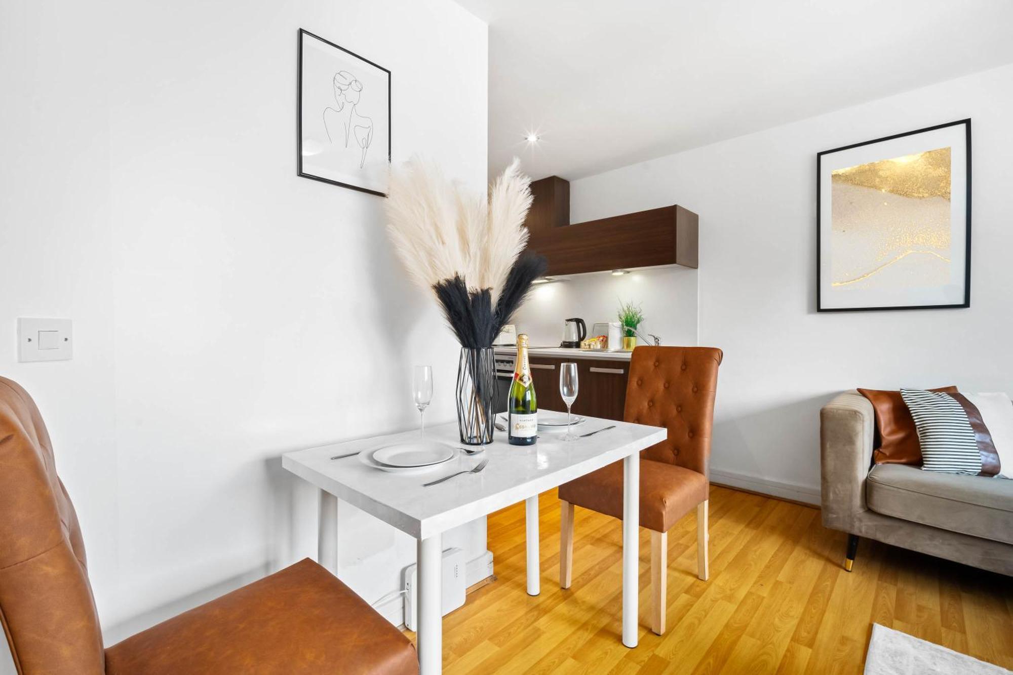 Apartment Luxury 1 Bedroom Centre - Fast Wifi - Netflix 505f Birmingham