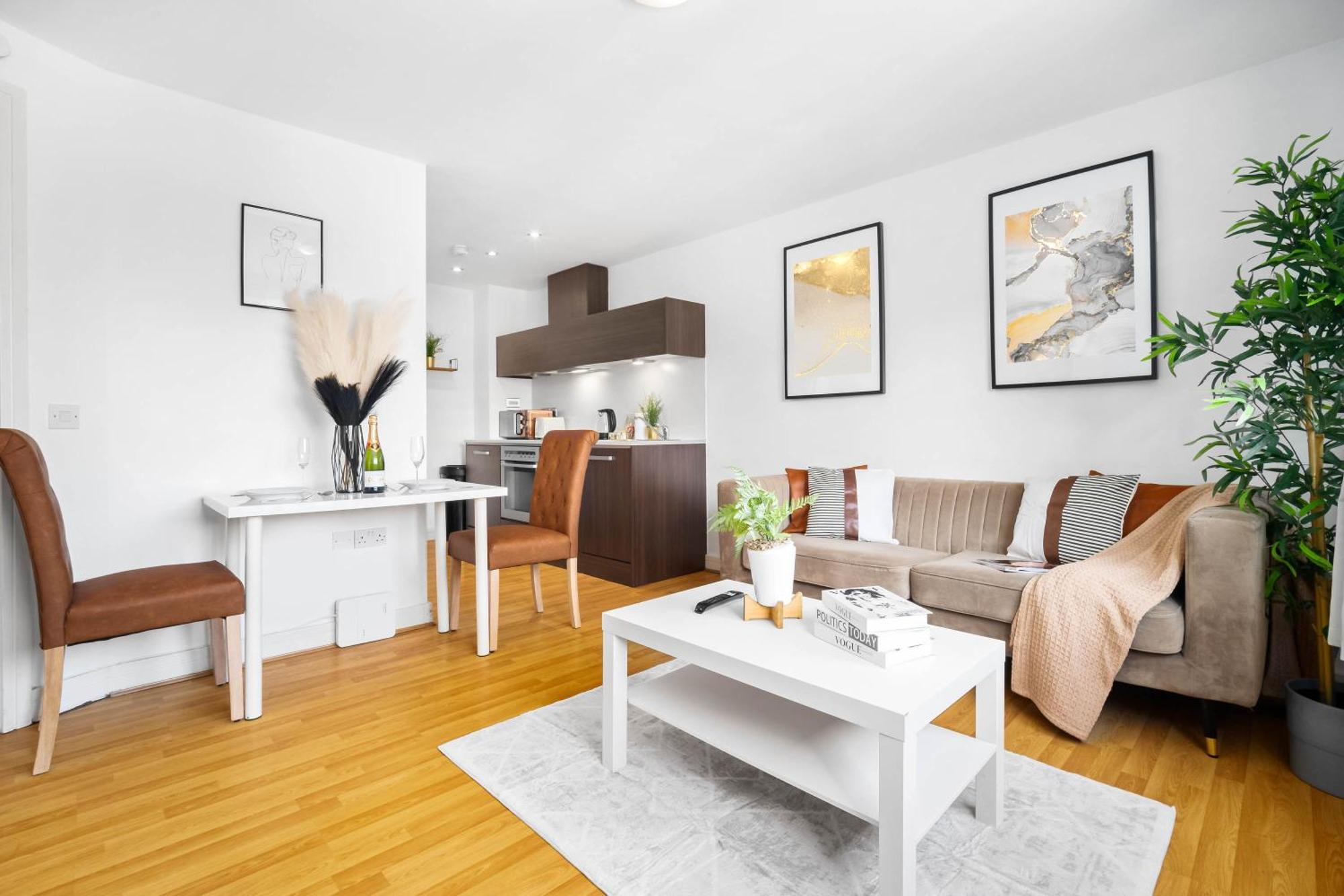 Luxury 1 Bedroom Centre - Fast Wifi - Netflix 505f Apartment *