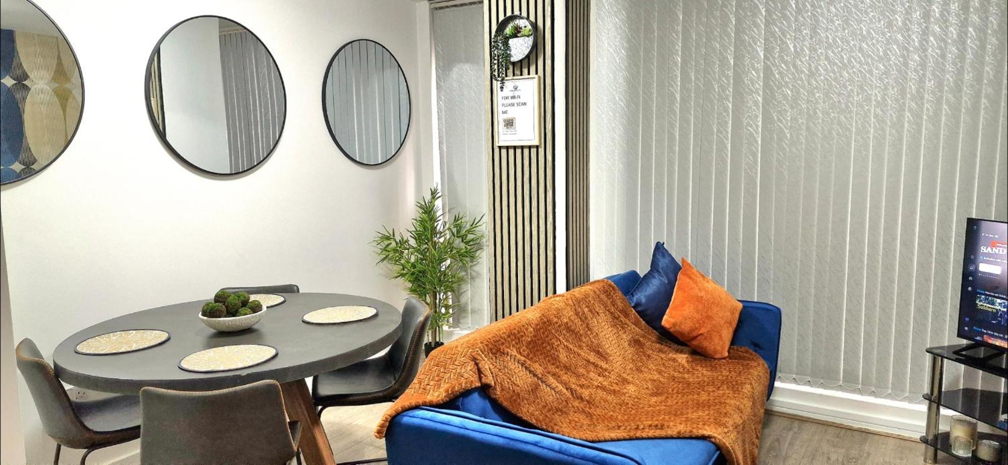 New Street - Bullring Suite, Free Netflix - Free Secured Parking- Sleeps 5 * Birmingham