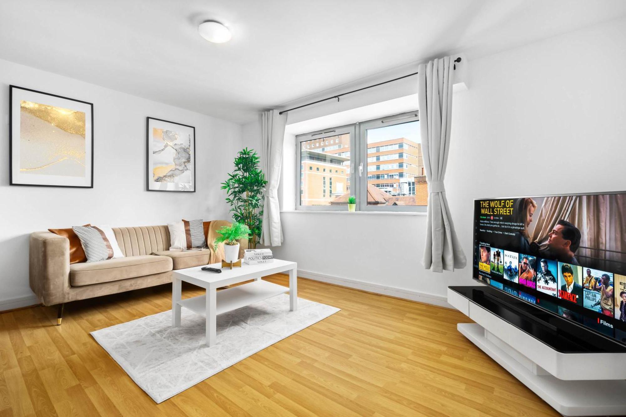 Luxury 1 Bedroom Centre - Fast Wifi - Netflix 505f *