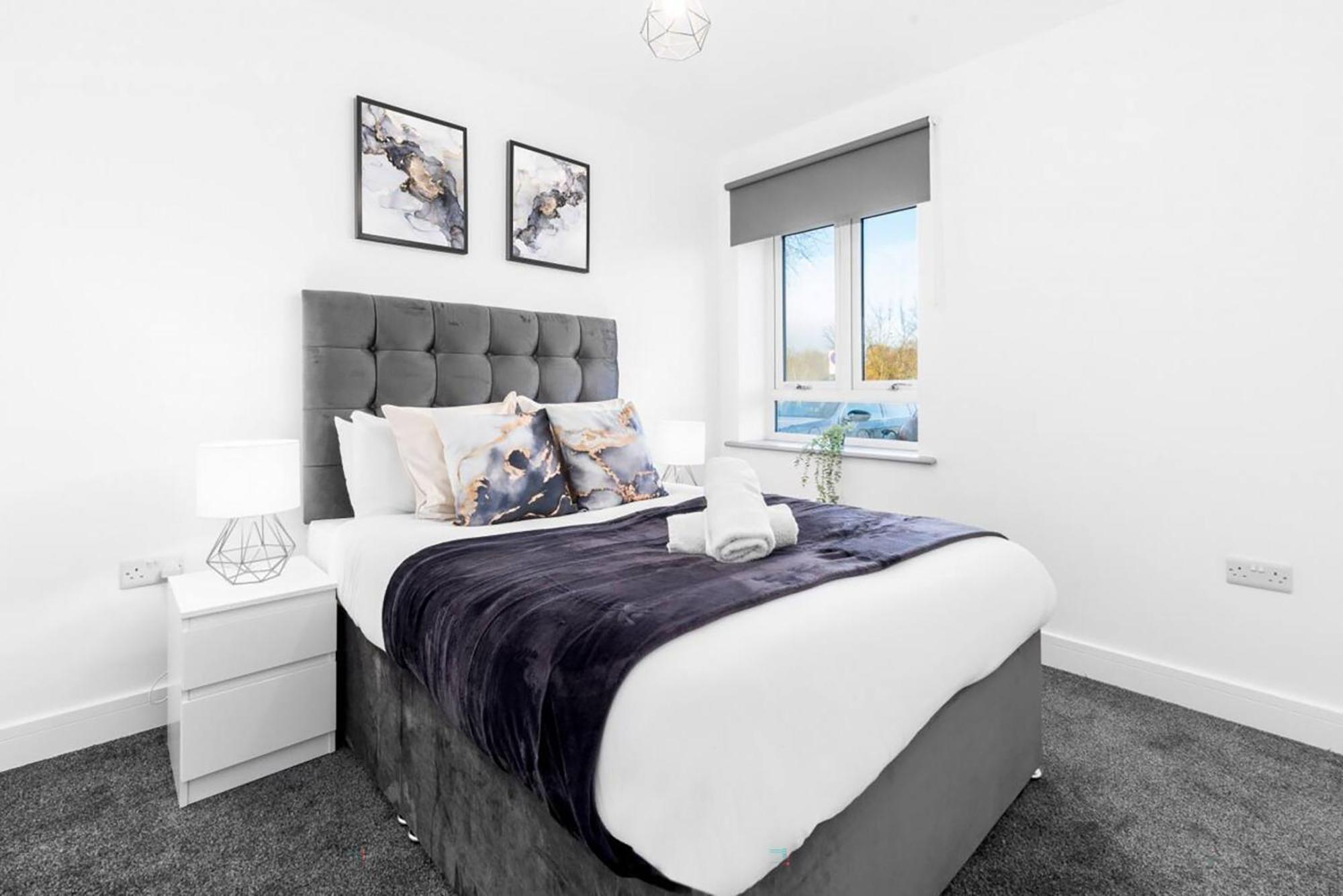 Apartment The Marsons Collection - New Luxury - Balcony - 2 Bedrooms - Secure Parking - 1mc Birmingham