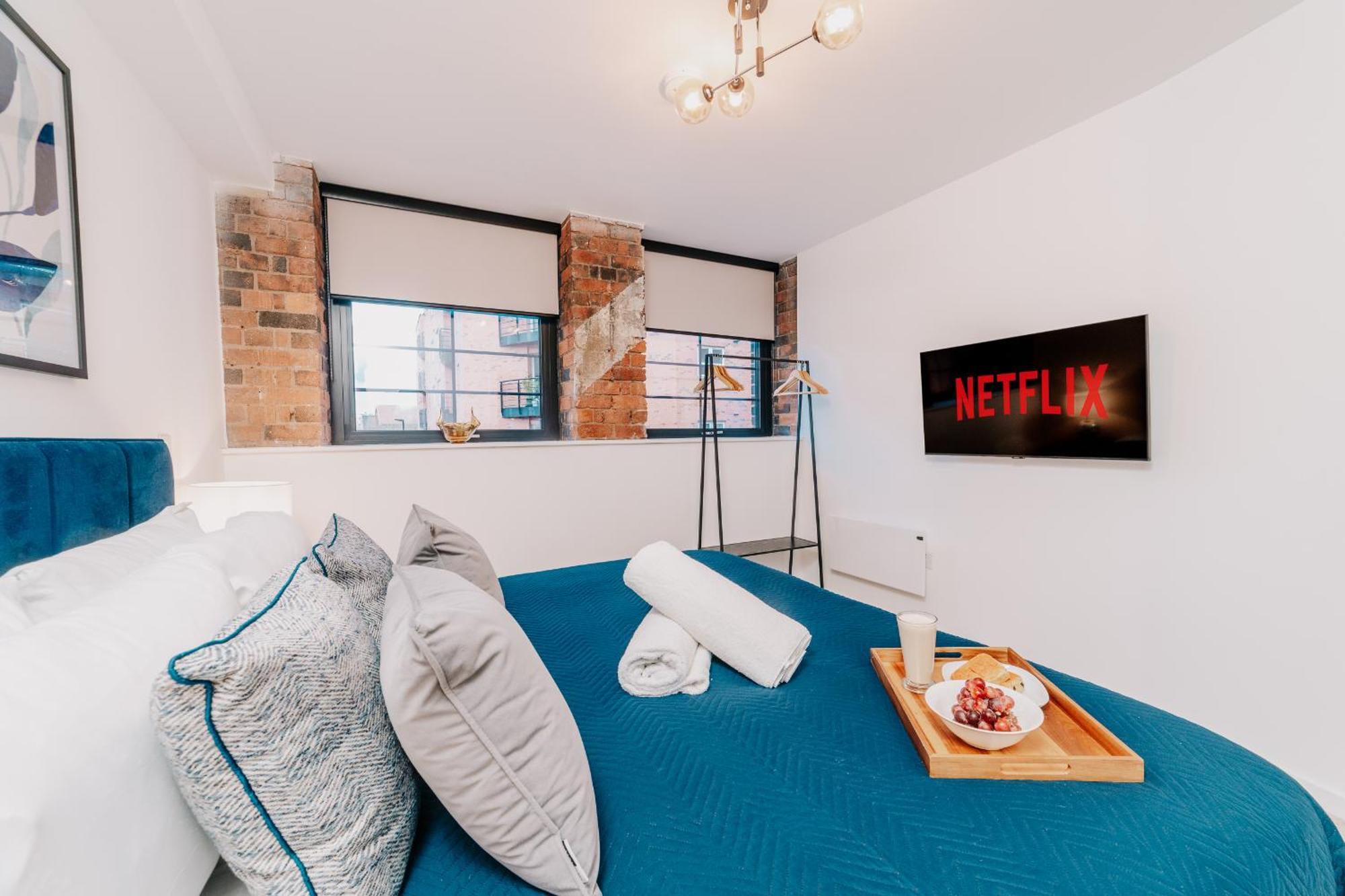 Apartment Grade Ii Stunning Living, Centre, Fast Wifi, Families, Contractors