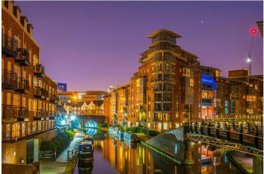 City Skyline View Studio - Central Birmingham