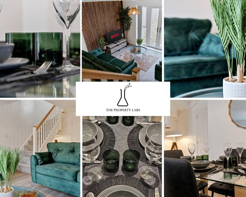 Luxury Centre 2 Bed Retreat - Sleeps 4 - Free Parking Apartment