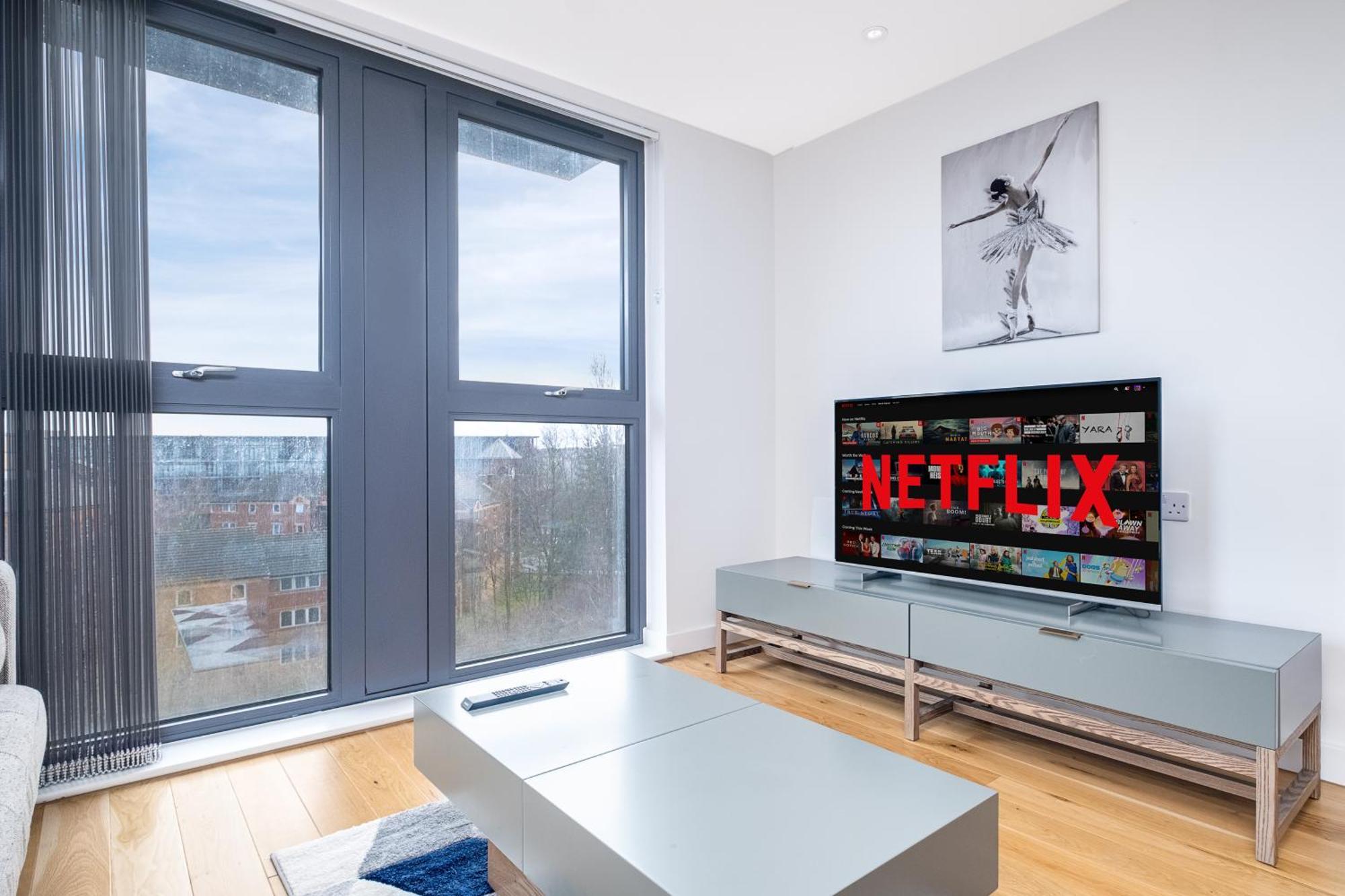 Broadway Mailbox Luxury New 1 Bed With Free Parking Apartment *