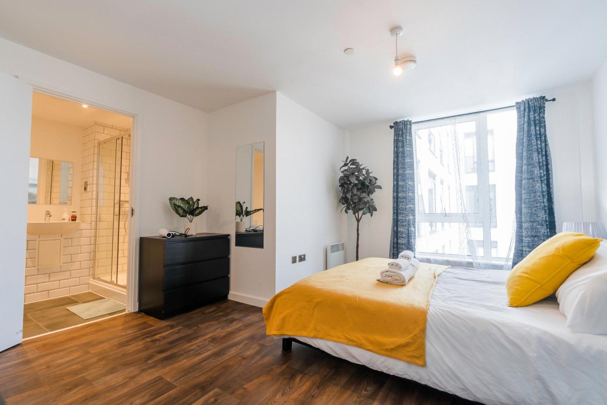 Apartment Contemporary 2 Bedroom - Centre - Digbeth Bullring Birmingham