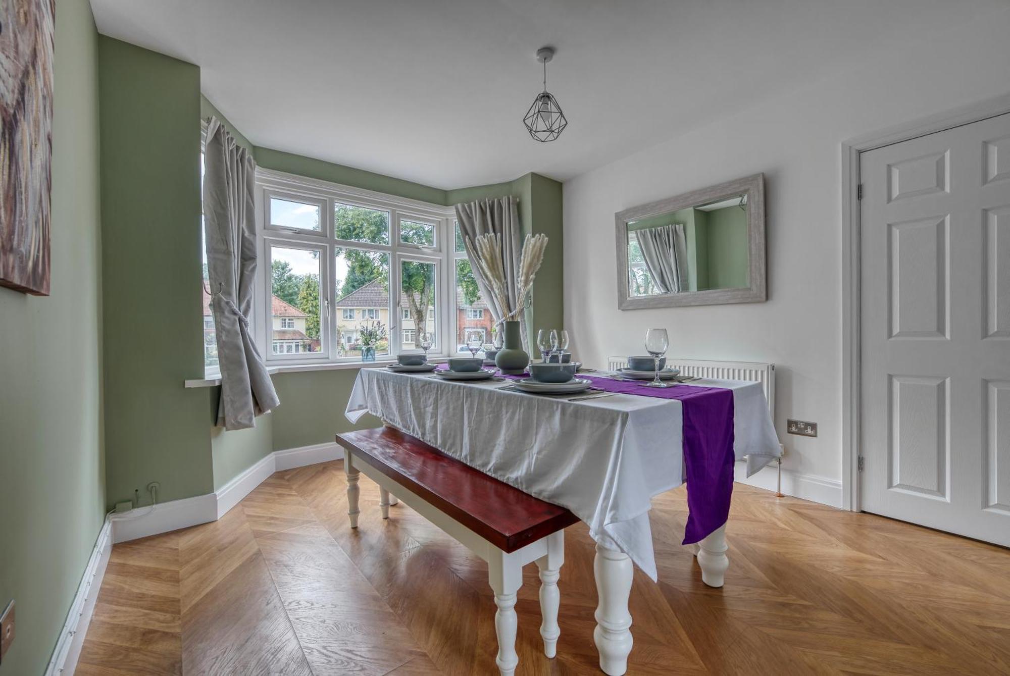 Team 4 Bedroom Free Parking Wifi Moseley Near Centre Nec Bhx * Birmingham