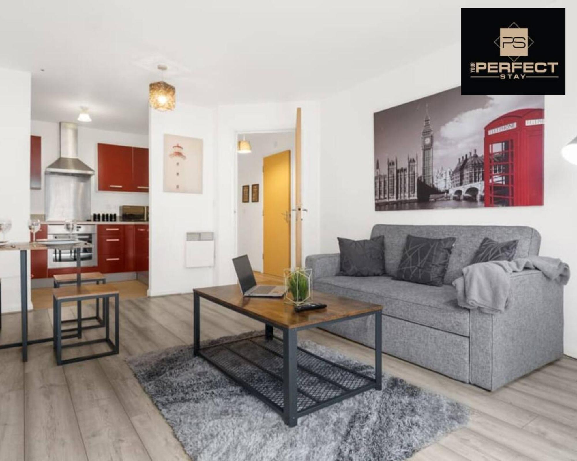 Apartment Atlantis 1bdr Centre By Your Perfect Short Lets With Netflix & Free Parking Birmingham