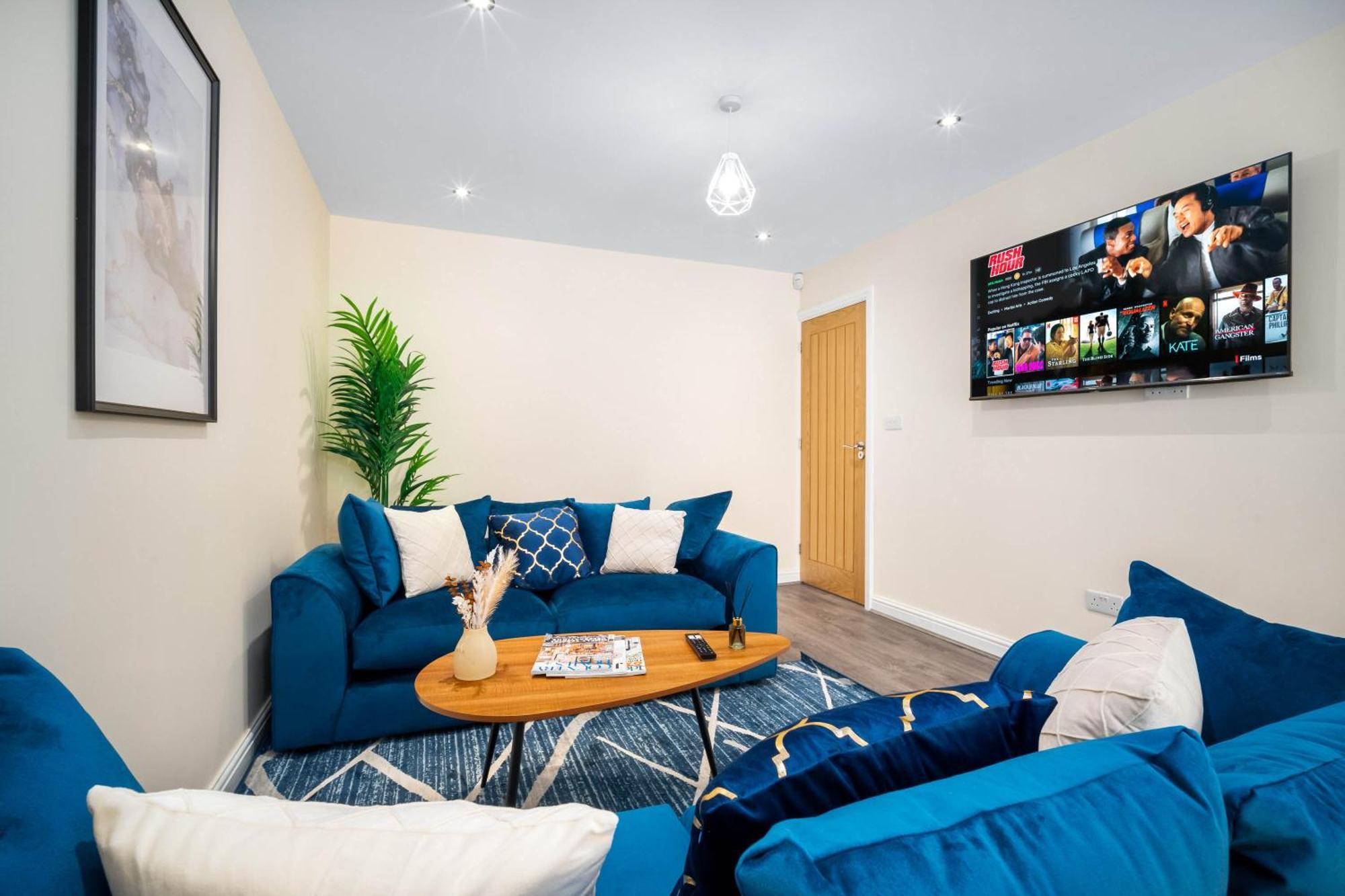Luxury 4 Bedroom House - Harborne - Rated - Parking - Garden - 6co