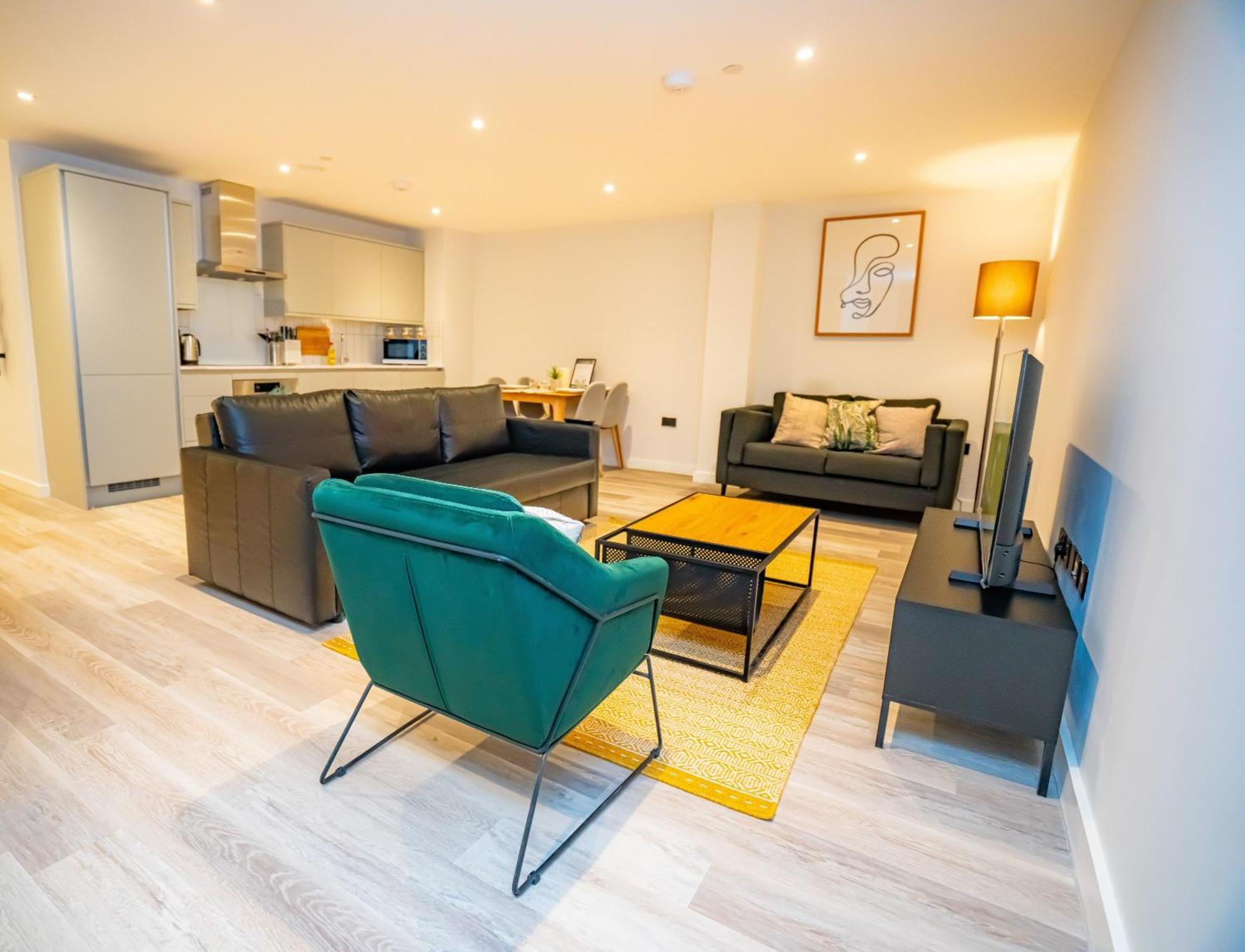 Smart 2 Bedroom Apartment Birmingham