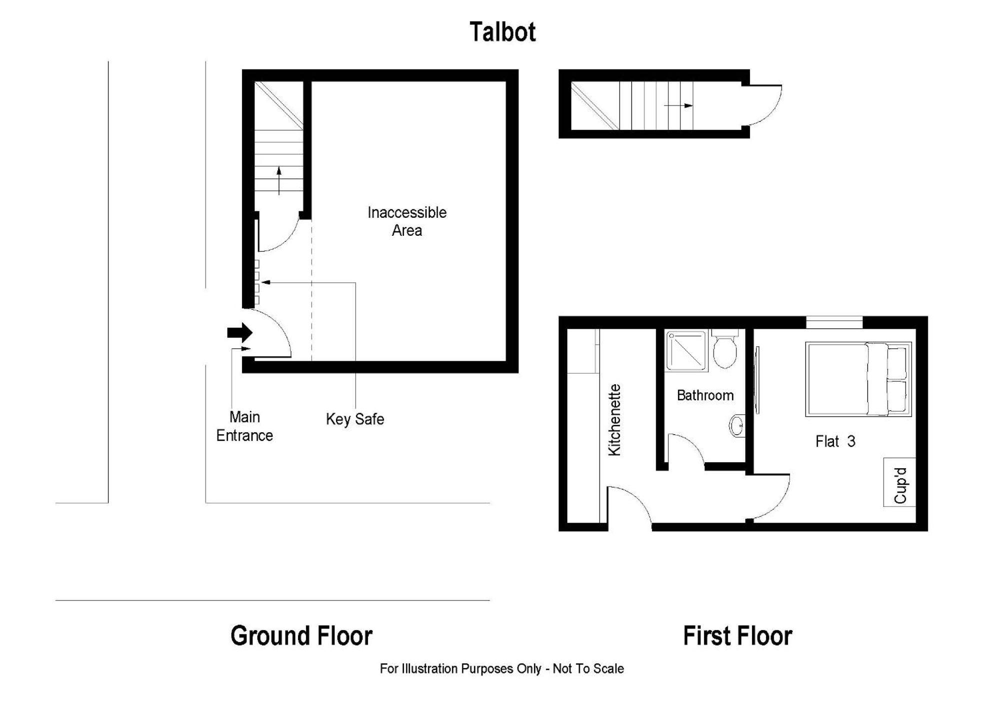 Snugly Flat Near Talbot Pub