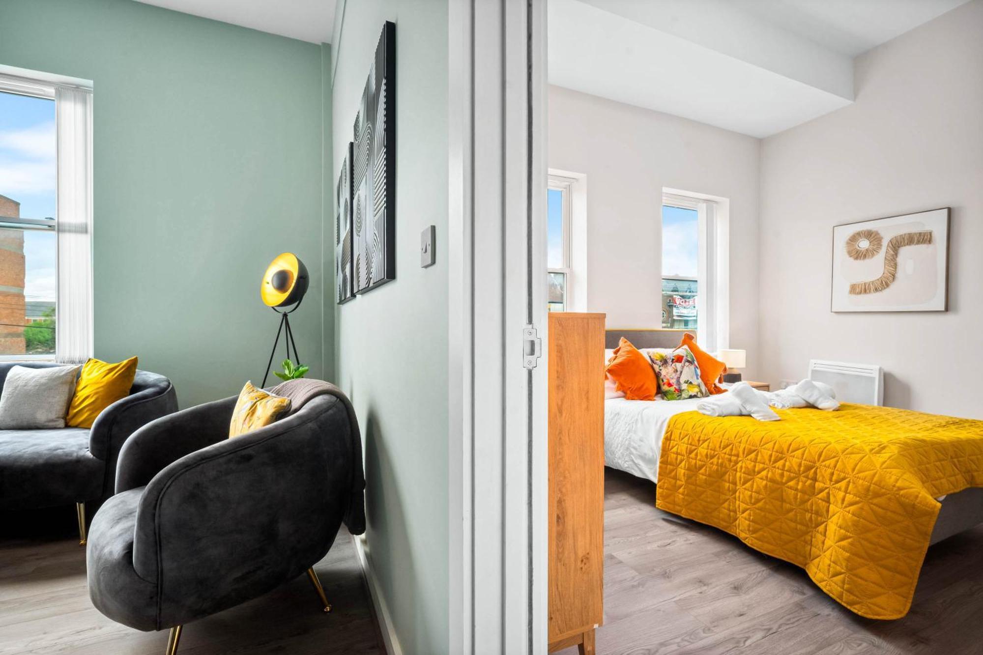 Apartment Luxury - Secure Parking - Gated Development - Near Jq & City Centre - 1sh *