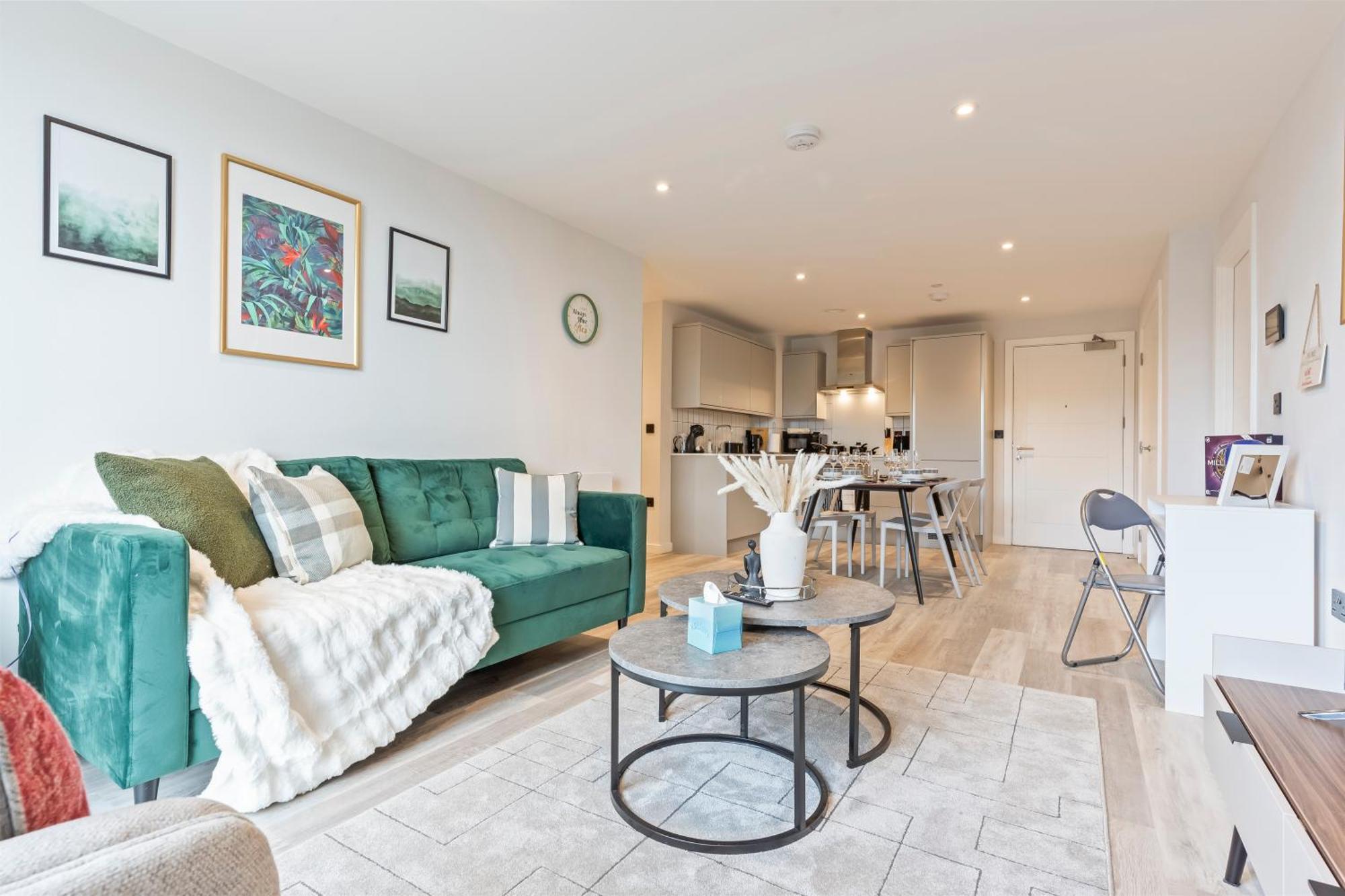 Meadow Haven 2 Bath 2 Bed - Onstreet Park- Netflix Apartment Birmingham