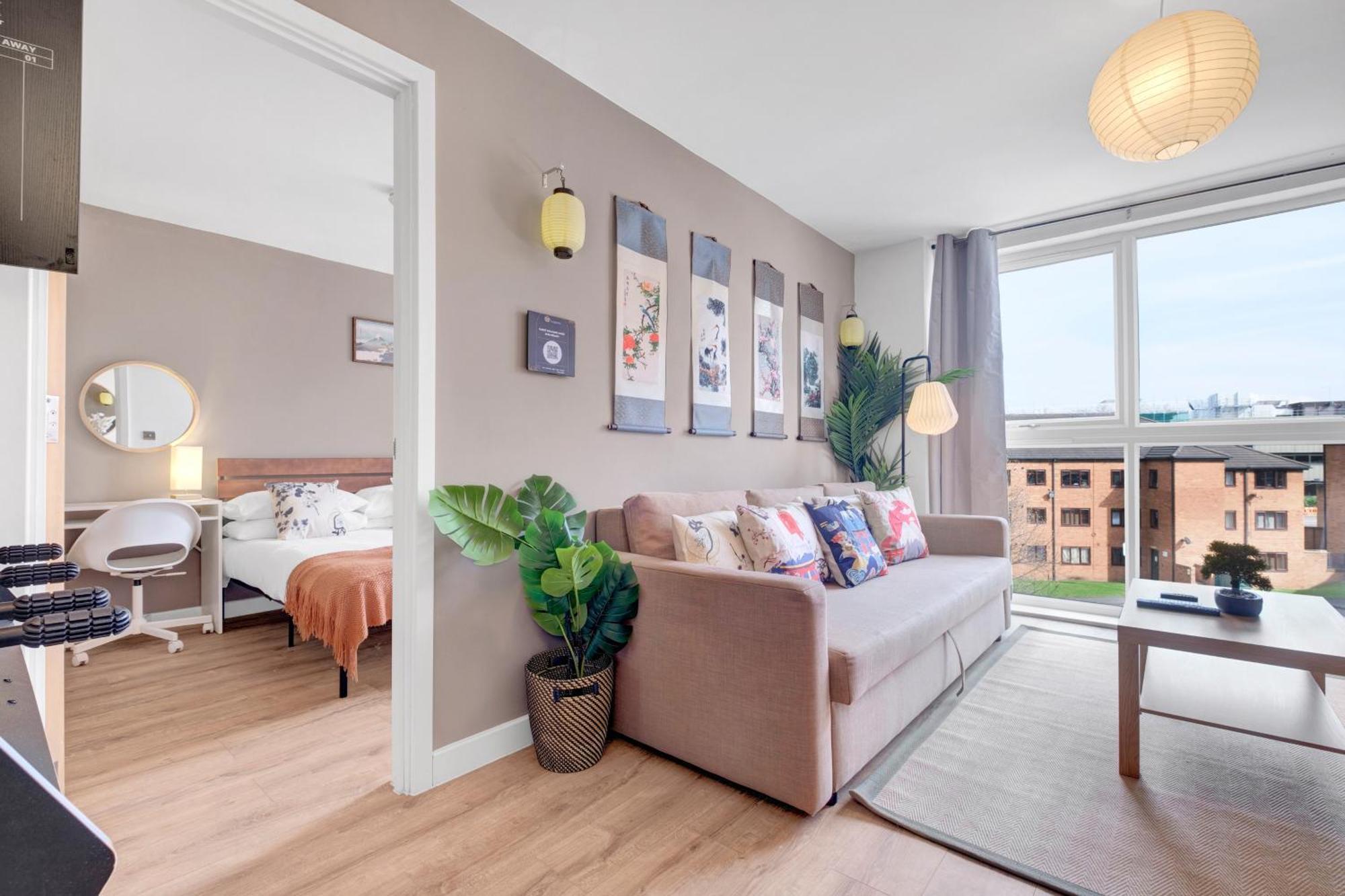 Pan-asian Suite- Freepark+ Supra Games +netflix + Coffee Machine- Maihom Birmingham