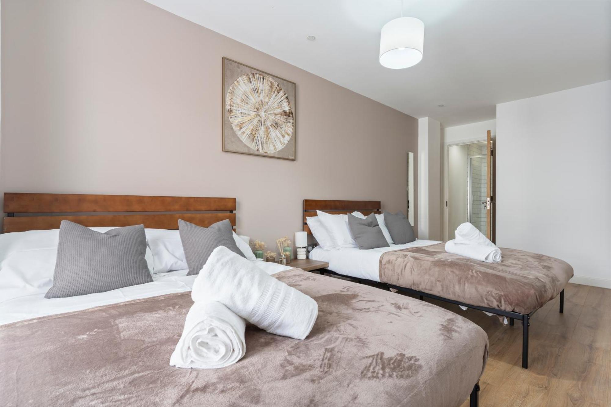 Truffle -city Centre Sleeps Upto 6 - Near Utilita Arena, Icc - Pool Table & Free Wifi